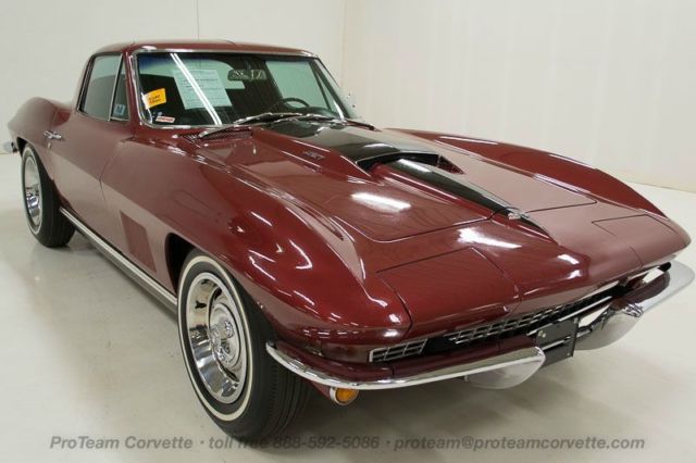 1967 marlboro maroon corvette coupe 427-390hp