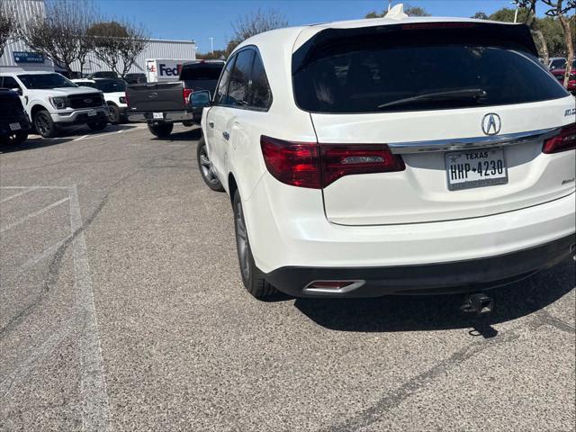 2016 acura mdx sh-awd
