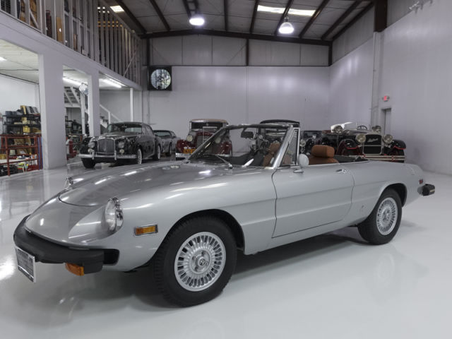 1975 alfa romeo 2000 spider, low miles! one owner! original drivetrain!
