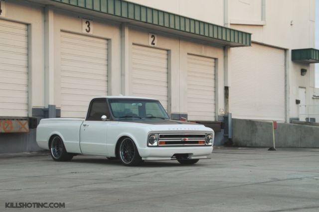custom built c10 as seen on hotrod and truck trend