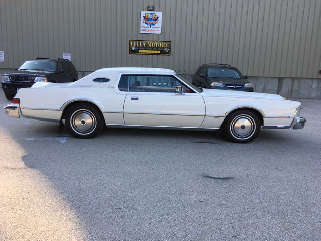 1976 lincoln continental mark iv automatic rwd v8 7.5l gasoline