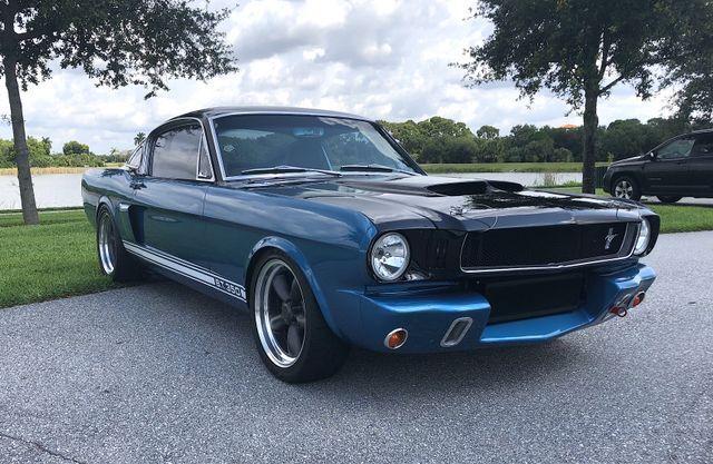 1965 ford mustang gt350 only 1545 miles restomod spectacular