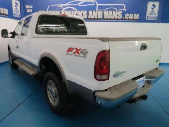 2006 ford super duty f-350 srw sd king ranch fx4 pwrstroke 4x4 1 owner in denver, co