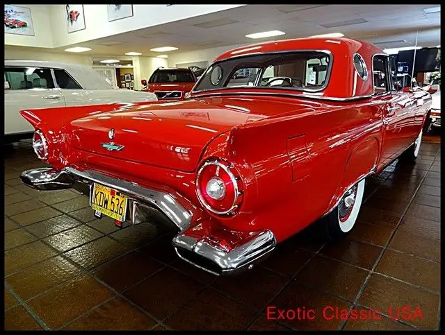 1957 ford thunderbird full frame-off restoration, numbers matching, like new