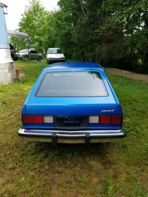 1981 chevrolet chevette with 098426 original miles