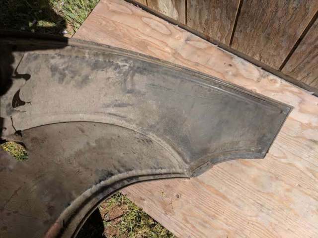 1917 - 1923 t open car exceptionally nice rear fenders