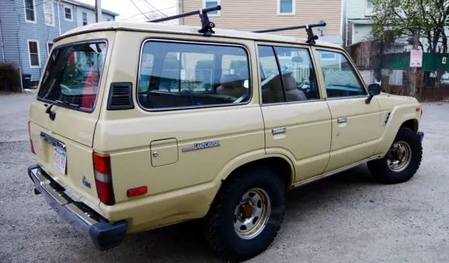 1987 toyota landcruiser fj60 desert tan *350 chevrolet small block ~22k miles*