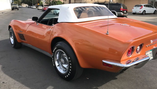 1971 chevrolet corvette lt-1 convertible