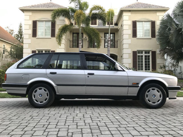 1992 bmw e30 318i wagon touring european rhd auto 127k miles silver runs great