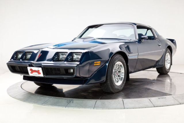 1981 pontiac trans am 4.6 liter 4 speed manual coupe dark blue
