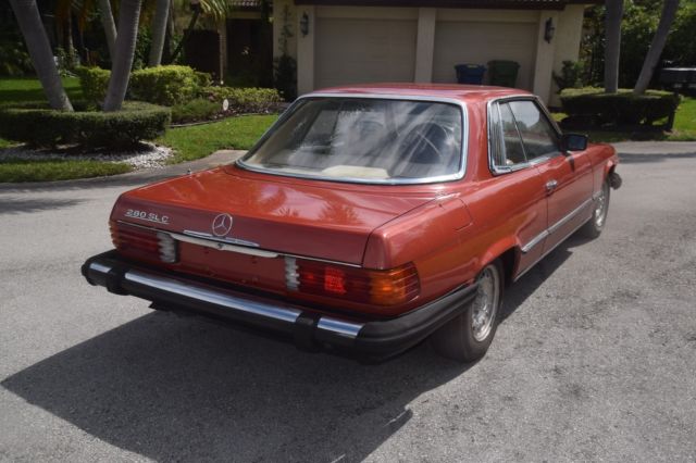 rare and beautidul 1978 european mercedes 280slc similar to 450slc 380slc 560sl