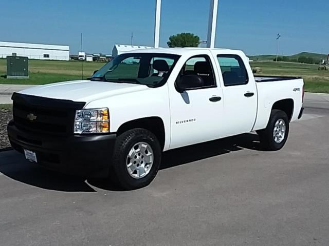 2012 chevrolet silverado 1500 work truck 4x4 work truck 4dr crew cab 5.8 ft. sb for sale in jolly acres, south dakota