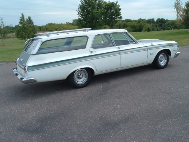 1964 plymouth belvedere station wagon base 5.2l