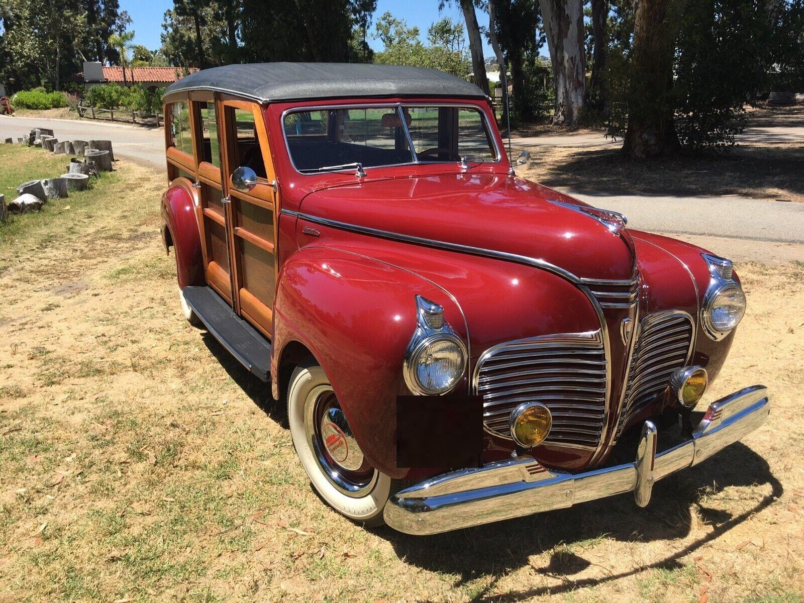 1941 plymouth woody wagon p12 special deluxe extremely rare