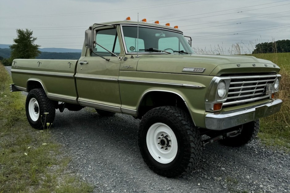 1967 ford f-250 ranger camper special 4×4 conversion