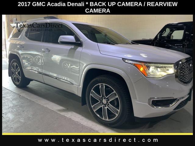 2017 gmc acadia denali