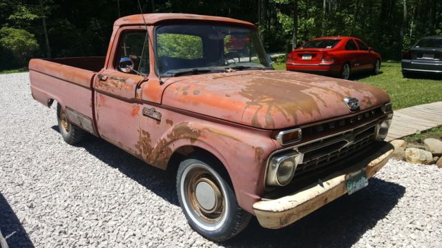 1966 mercury m-100 pickup truck very rare canada model only !! same as f-100