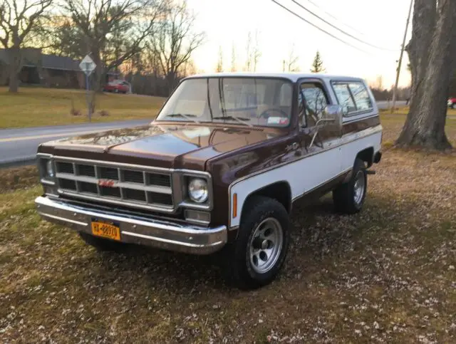 1977 gmc k5 jimmy sierra - 454- removable top - 43k miles 1 owner for 38 years