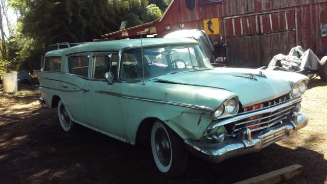 1959 rambler super cross country station wagon