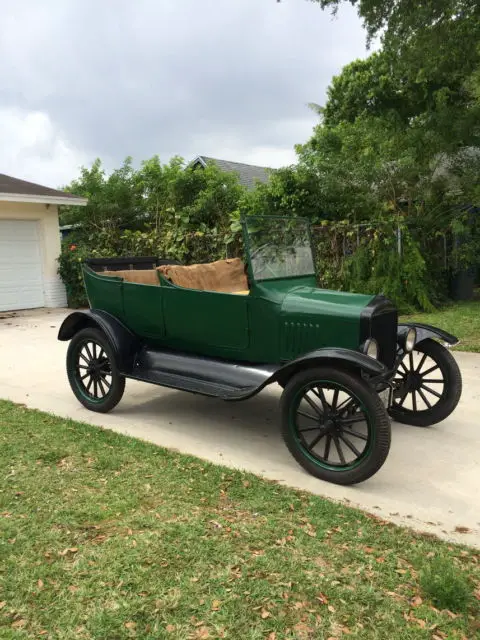 1924 ford model t 3 door phaeton convertible running touring driving all steel