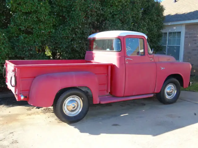 1956 dodge ram 1/2 ton pickup 6 cyl 1954 1955 1957 rat rod patina shop truck