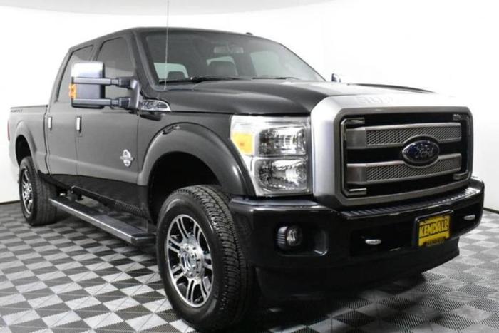 2015 ford f-350 super duty lariat 4x4 lariat 4dr crew cab 8 ft. lb srw pickup for sale in meridian, idaho