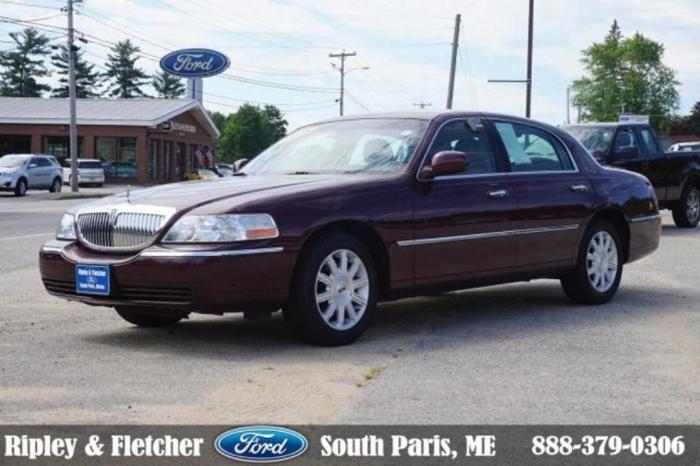 2008 lincoln town car signature limited signature limited 4dr sedan for sale in south paris, maine