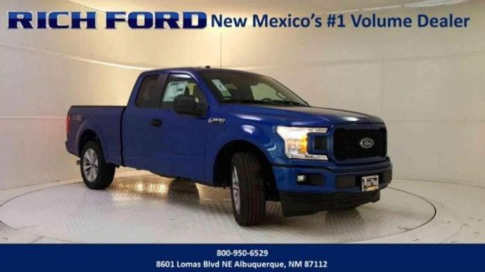 2018 ford f-150 xl 4x2 xl 4dr supercab 6.5 ft. sb for sale in albuquerque, new mexico