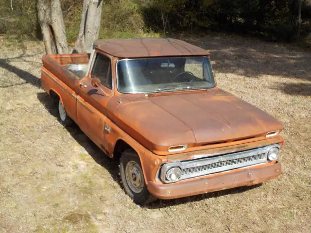 1966 chevrolet pickup, short wide bed, original red paint