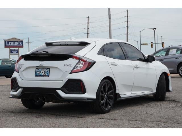 used 2017 honda civic sport touring hatchback ponca city, ok 74601 for sale in ponca city, oklahoma