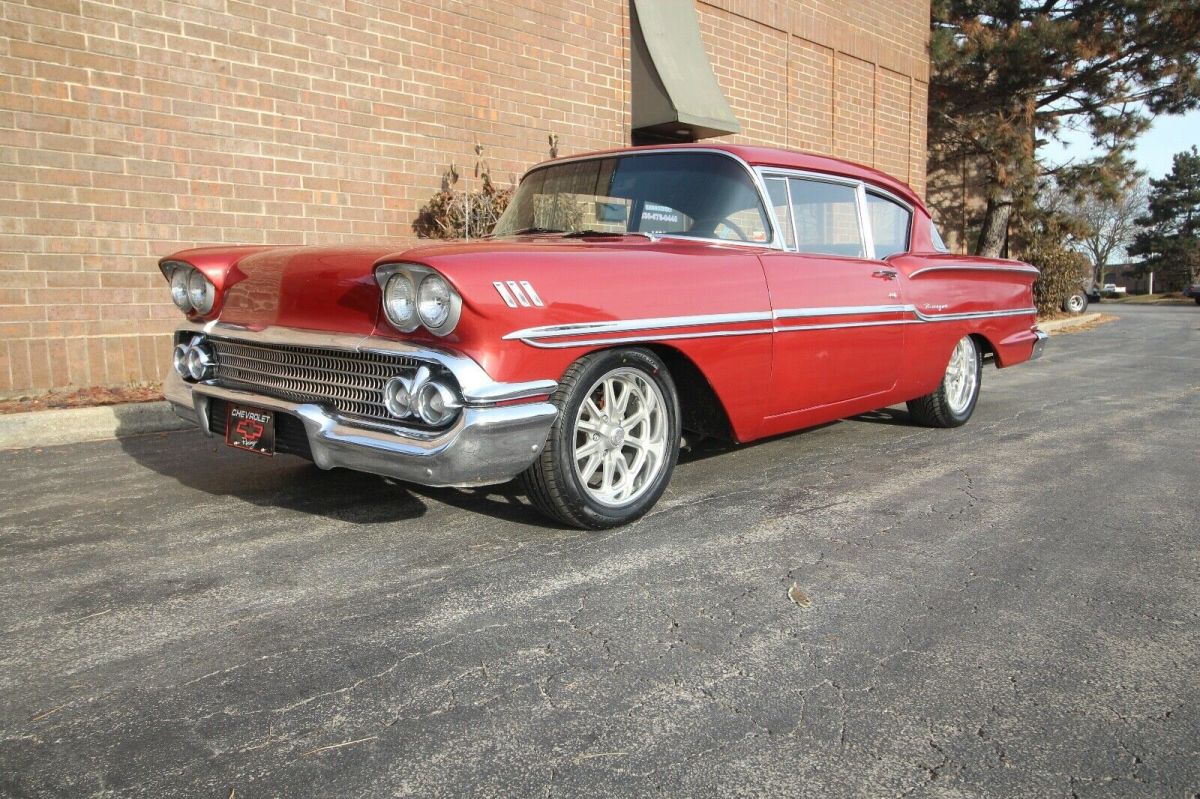 1958 chevrolet biscayne 350 4spd manual delray bel air impala