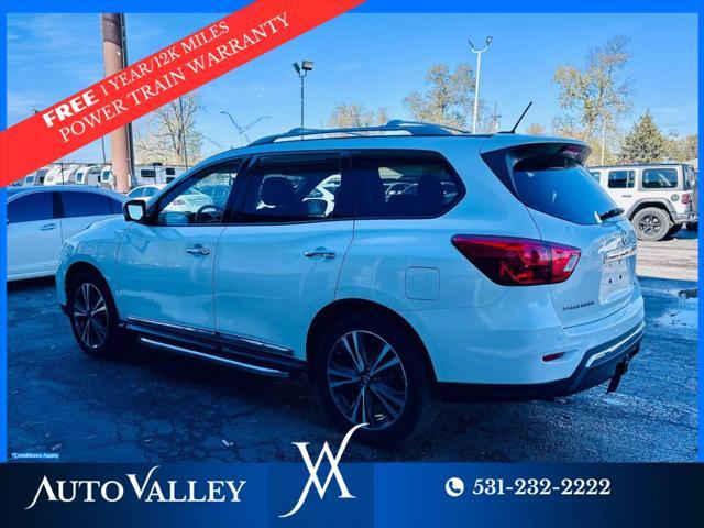 2018 nissan pathfinder platinum