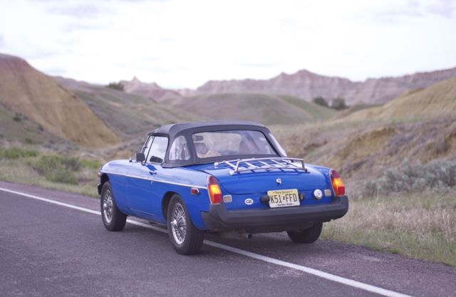 1977 mgb low mileage convertible