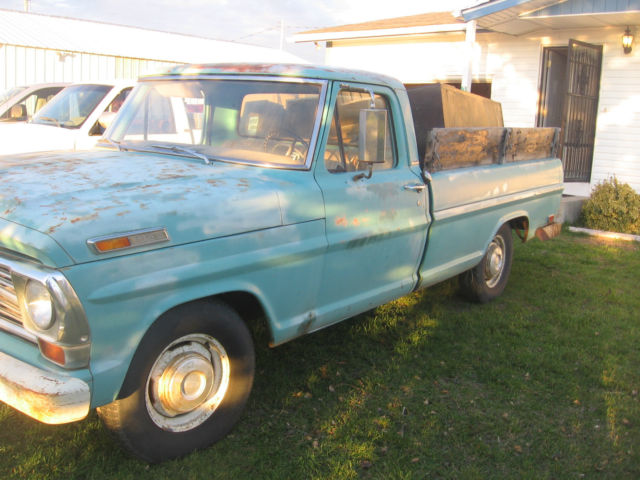 1968 ford f-100 base standard cab pickup 2-door 3.9l