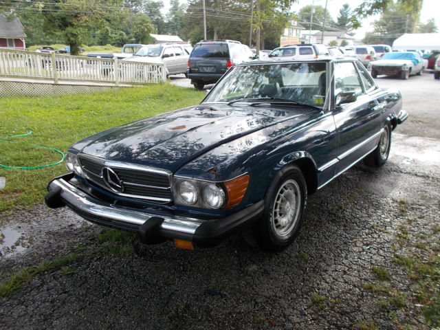 1974 mercedes 450 sl convertible