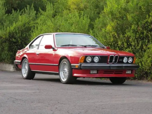 1987 bmw m6 manual 5-speed rwd i6 3.5l gasoline