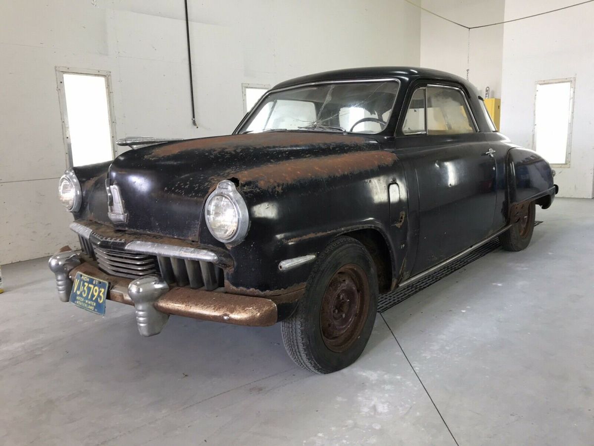1947 studebaker champion coupe black deluxe
