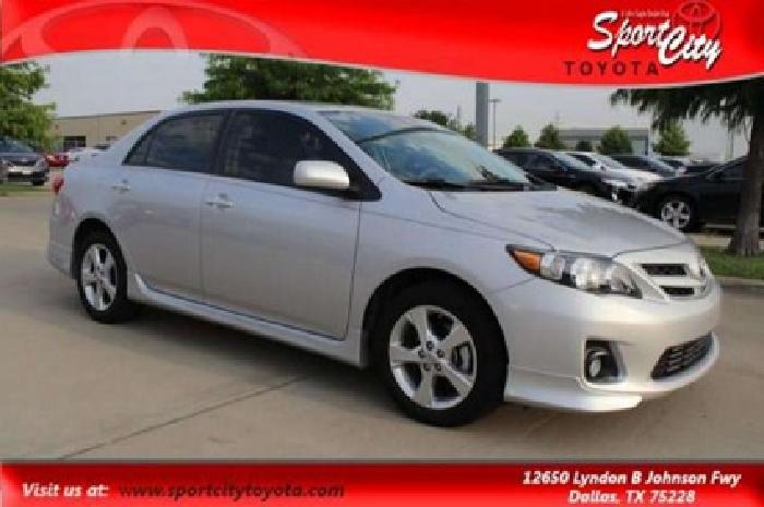 2011 toyota corolla s in dallas, tx