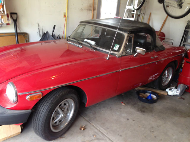 1977 mgb convertible w/v6 conversion
