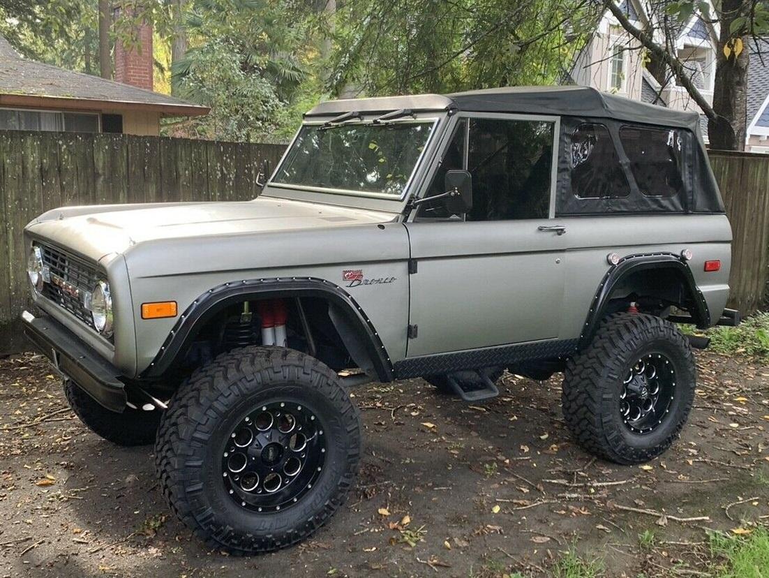 1974 ford bronco sport suv 302 v8 automatic