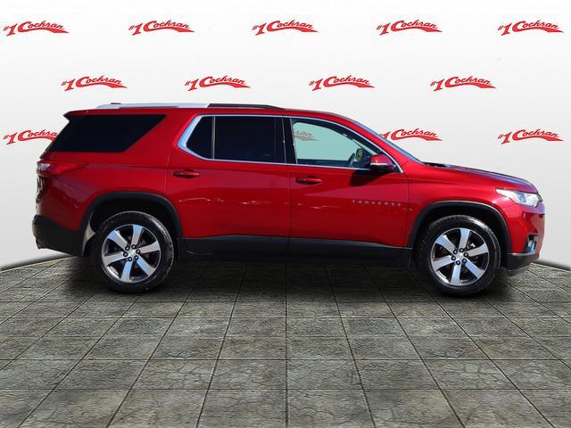2018 chevrolet traverse lt leather
