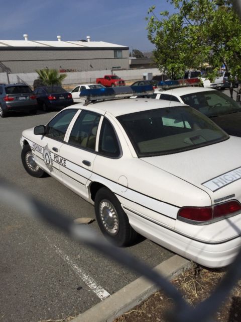 ford crown victoria police car