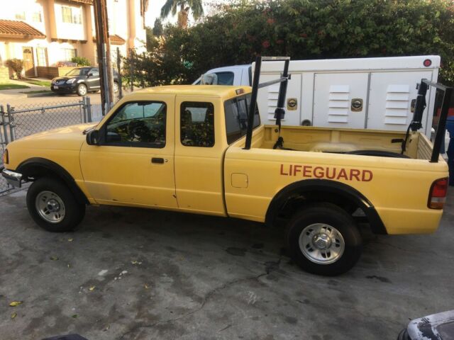 1994 ford ranger 4x4 ex california lifeguard rescue truck --stick shift