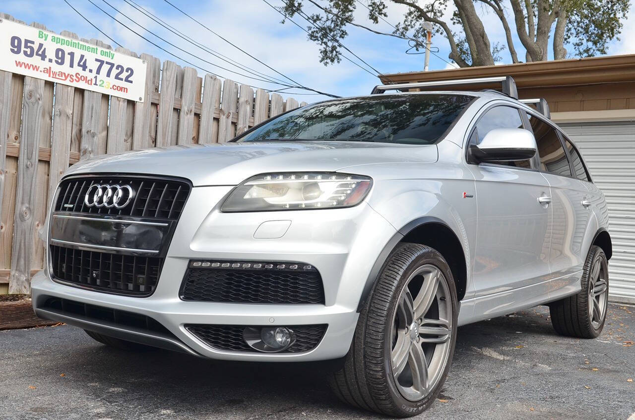 2015 audi q7 3.0t quattro s line prestige awd 4dr suv
