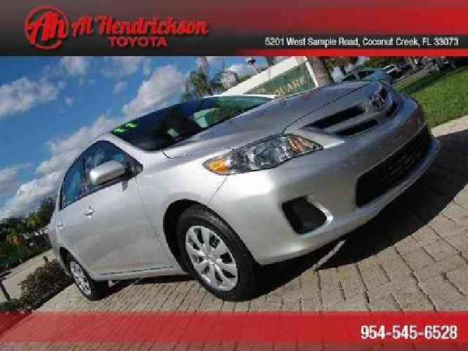 2011 toyota corolla le in coconut creek, fl