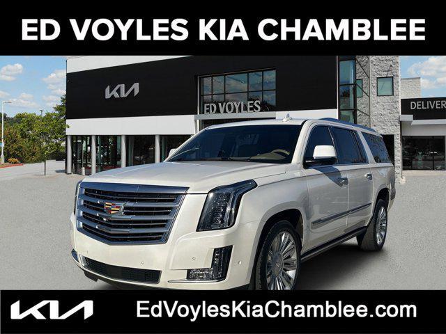 2018 cadillac escalade esv platinum