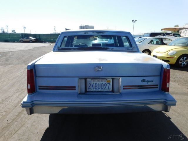 1988 cadillac fleetwood d'elegance used 4.5l v8 16v automatic no reserve