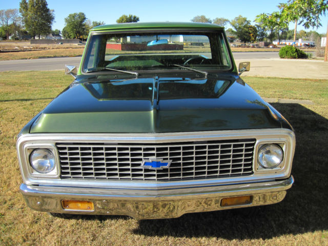1971 chevy chevrolet c10 custom pick up truck - fresh paint - big block 396