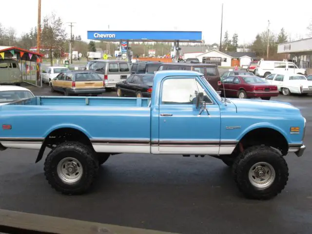1972 3/4 ton 4x4 truck 3rd owner 85385 original miles 350 auto lifted no reserve