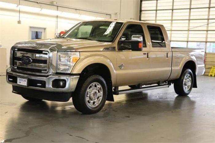 2013 ford f-250 super duty lariat 4x4 lariat 4dr crew cab 6.8 ft. sb pickup for sale in medford, oregon